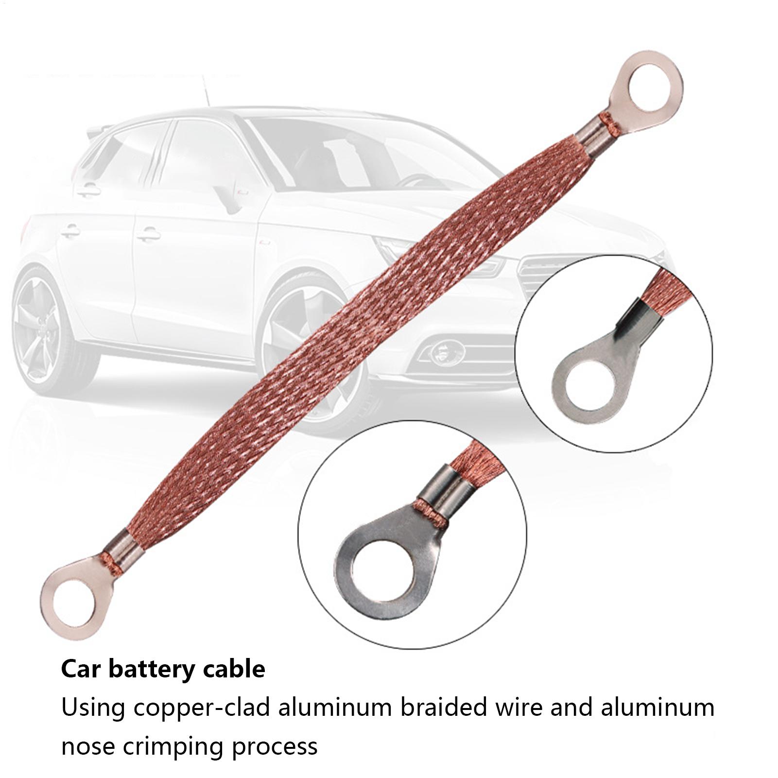Copper Wire Roll - ブリッジ接地リード線 銅被覆アルミニウム スパンケーブル 編組式柔軟耐久性接地接続線