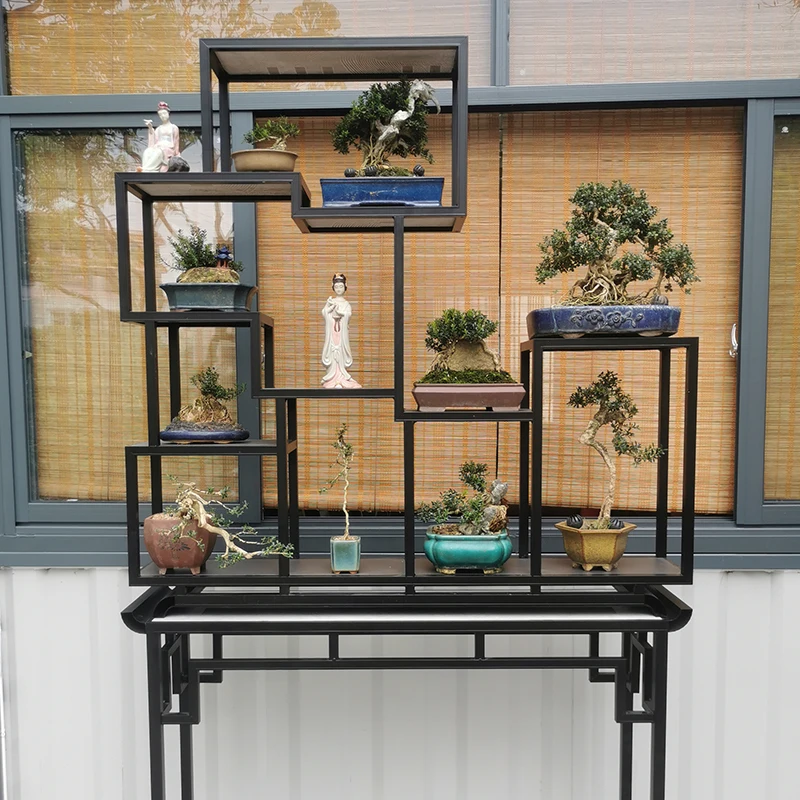 アルミ合金製ボグフレーム　新中式古典花台　盆栽鉢　アートガー - Bonsai Garden Art のレビューと価格